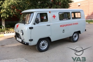 УАЗ безвозмездно отремонтировал автомобиль для хосписа 