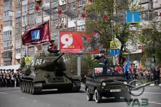 УАЗ присоединился к празднованию 81-й годовщины Победы в Великой Отечественной войне