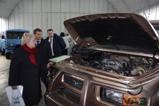 Представители ПАО «АВТОВАЗ» дали высокую оценку выставочному комплексу УАЗ