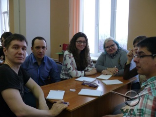 Команда Ульяновского автомобильного завода попала в тройку призеров игры «Что? Где? Когда?» среди работающей молодежи области